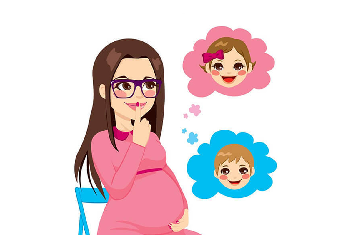 E/سونوگرافی تشخیص جنسیت(جنین پسر است یا دختر)